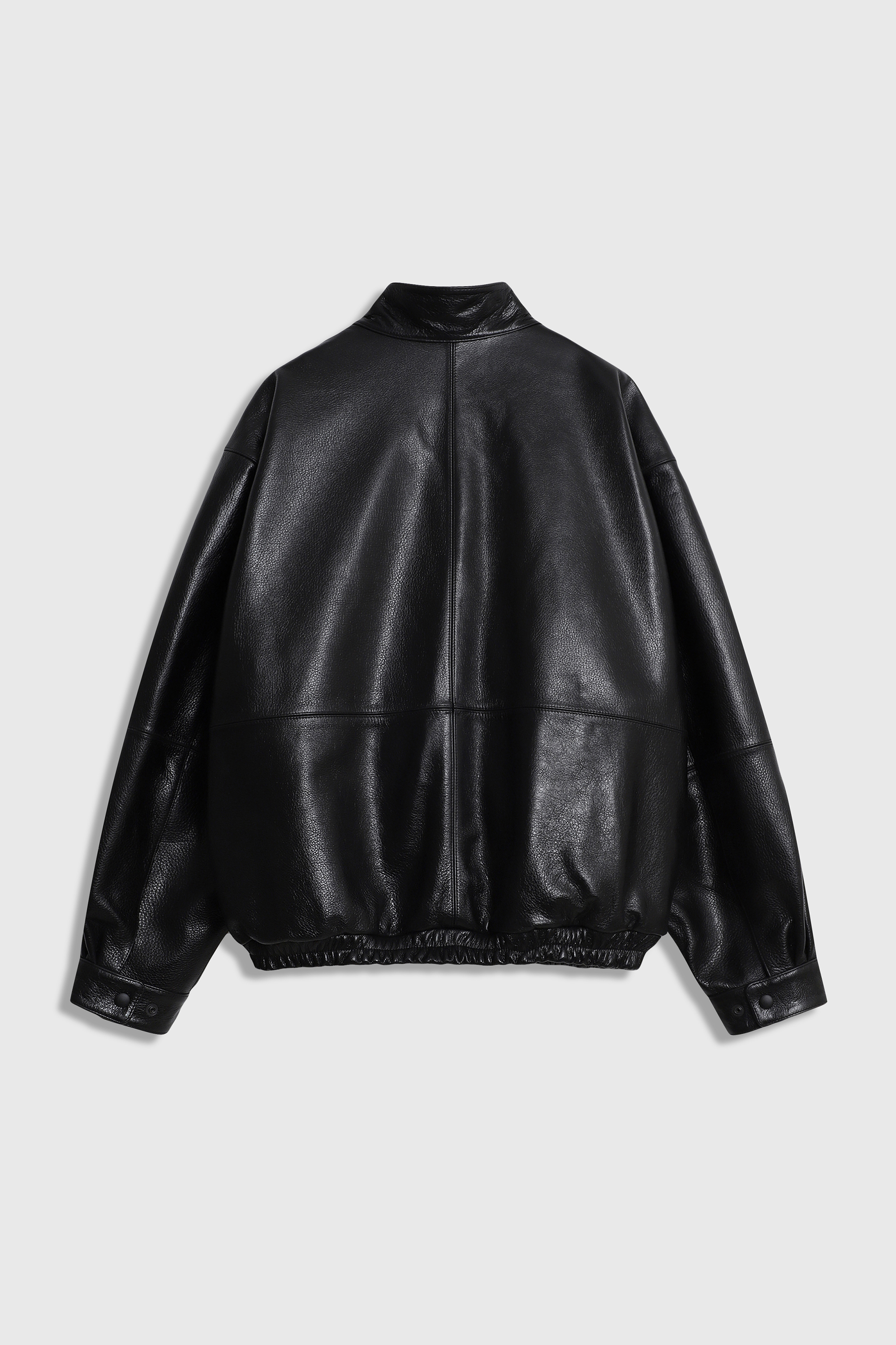 Harrington Cow Leather Jacket